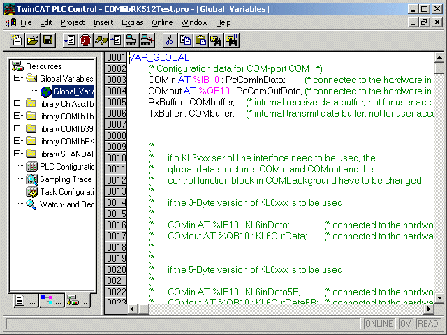 Global Variables 1: