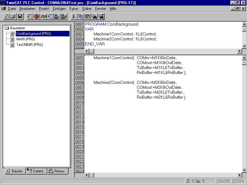 Background Communication 1: