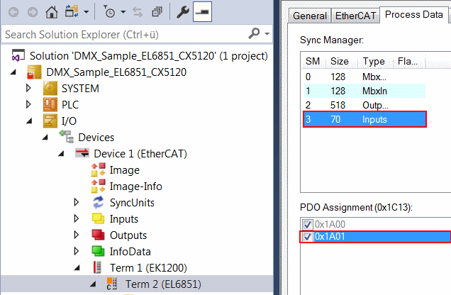 EL6851 with CX5120 7: