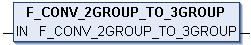 F_CONV_2GROUP_TO_3GROUP 1: