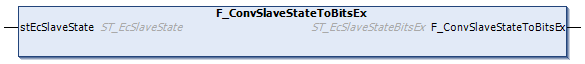 F_ConvSlaveStateToBitsEx 1: