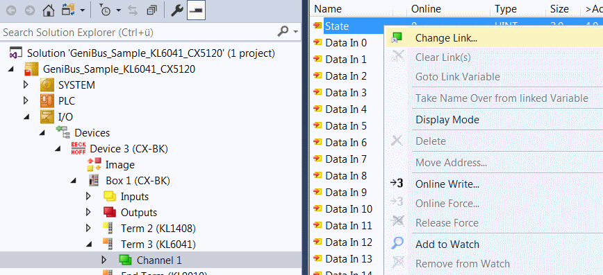 KL6041 with CX5120 4: