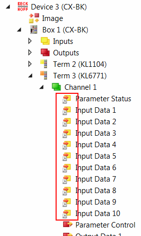 KL6771 with CX5120 7: