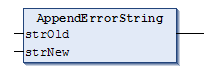 AppendErrorString 1:
