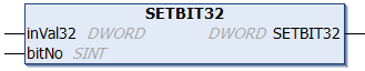 SETBIT32 1: