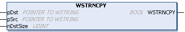 WSTRNCPY 1: