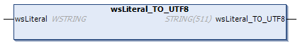 wsLiteral_TO_UTF8 1: