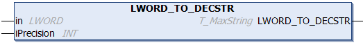LWORD_TO_DECSTR 1:
