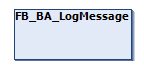 FB_BA_LogMessage 1: