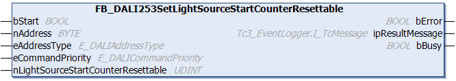 FB_DALI253SetLightSourceStartCounterResettable 1: