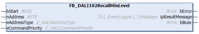 FB_DALI102RecallMinLevel 1: