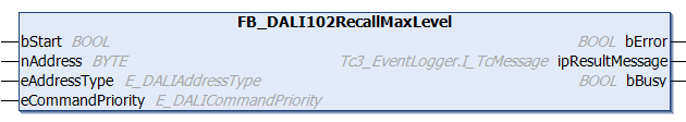 FB_DALI102RecallMaxLevel 1: