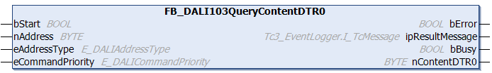 FB_DALI103QueryContentDTR0 1:
