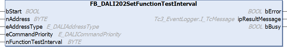 FB_DALI202SetFunctionTestInterval 1: