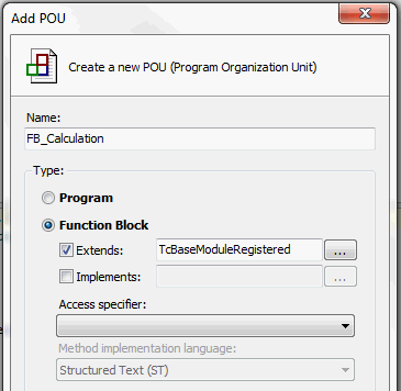 Creating an FB in the first PLC which provides its functionality globally 1: