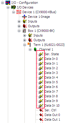 KL6021-0023 - Linking to the System Manager 3: