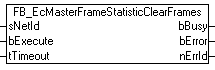 FB_EcMasterFrameStatisticClearFrames 1: