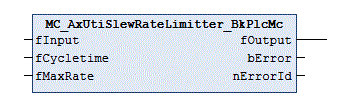MC_AxUtiSlewRateLimitter_BkPlcMc (from V3.0) 1: