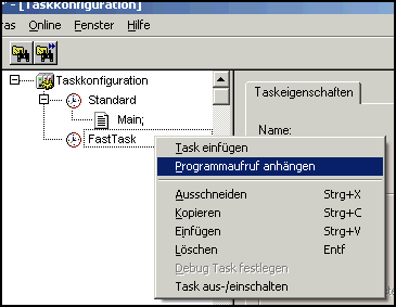 Configuration with 2 tasks 2: