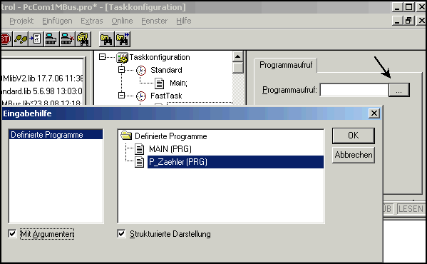 Configuration with 2 tasks 3: