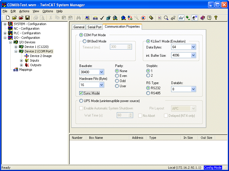 Serial PC Interface 3: