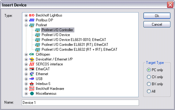 Activation of the PROFINET Controller Supplement 2: