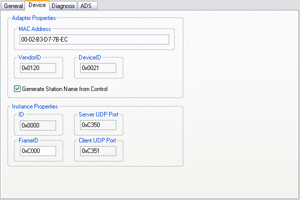 PROFINET device integration under TwinCAT 2.10 5: