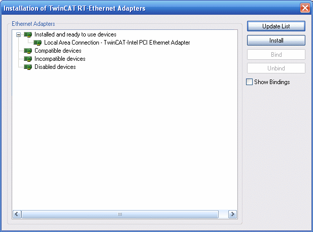 Ethernet - Setting up the bus terminals 8: