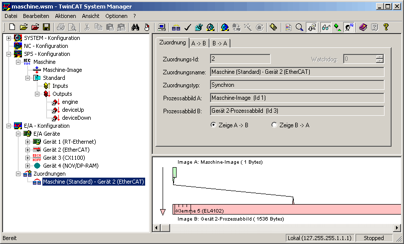 EtherCAT - Setting up the Bus Terminals 19: