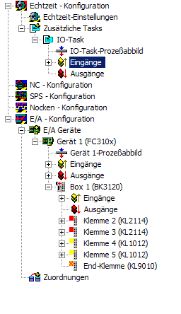 Setting up an IO task 5: