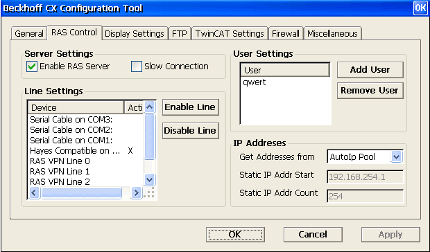 Remote maintenance 1: