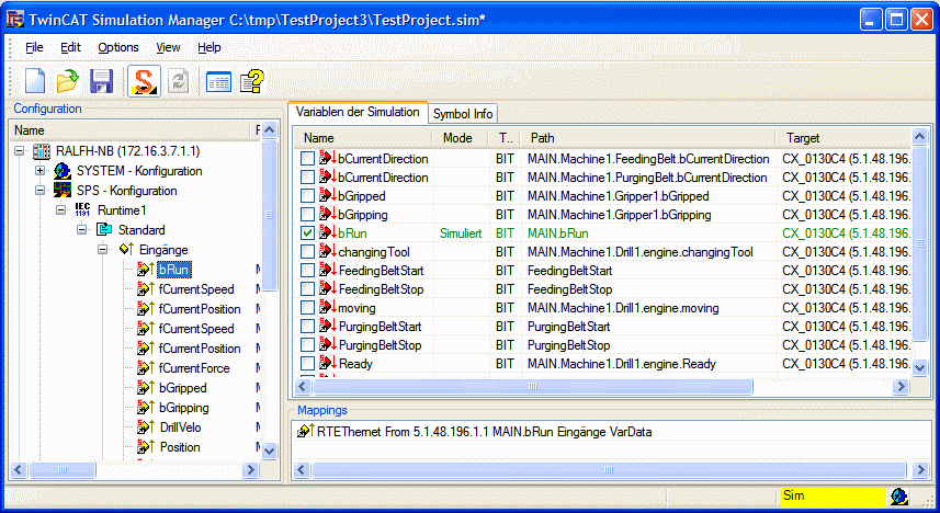 Current Mappings View 2: