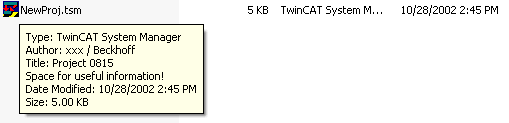 Document Properties Dialog 3:
