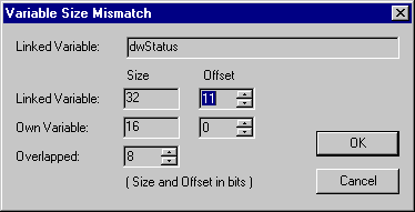 Non-symmetrical Variable Link 1: