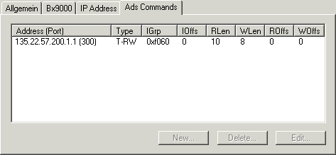 ADS Command Window 1: