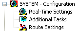 Real Time Settings 1: