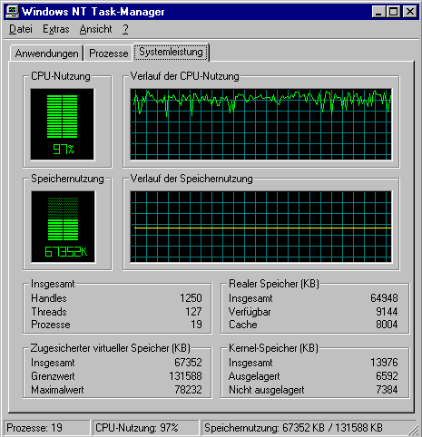 NT Resources and the Realtime-Settings 2: