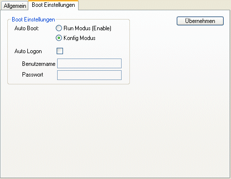 Boot Settings 1: