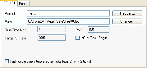 Generating a PLC Configuration 2: