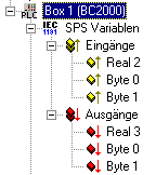 Merging the BC3100 in the TwinCAT System Manager 7: