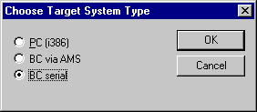Merging the BC3100 in the TwinCAT System Manager 13: