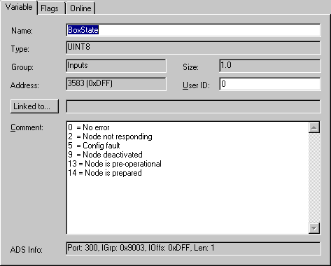 CIFx0-CAN: Box Diagnosis 2:
