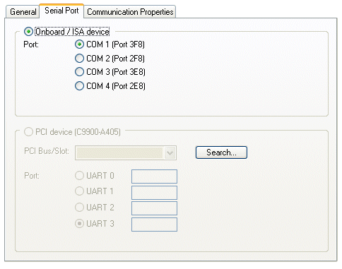 Serial COM Ports 1: