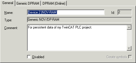 Generic NOV-RAM 4: