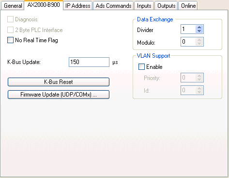 AX2xxx-B900 Axis (Real-Time Ethernet Interface) 2: