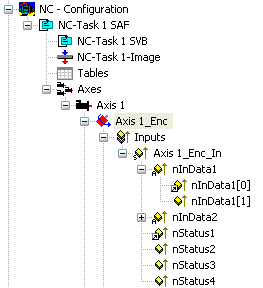 Encoder - dialog: NC encoder 3: