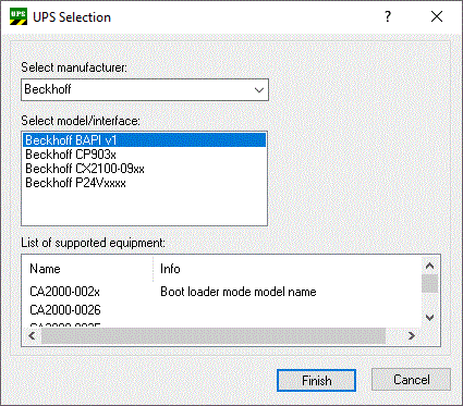Select dialog 2: