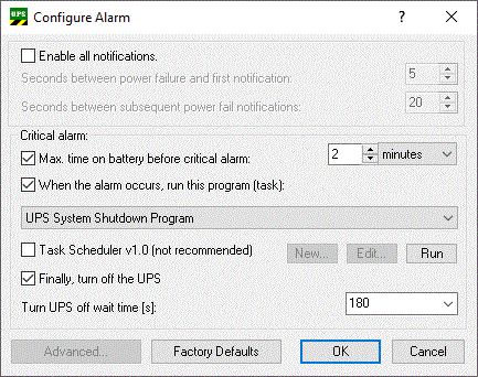 Configuration of the integrated 24V UPS at the CP903x card 3: