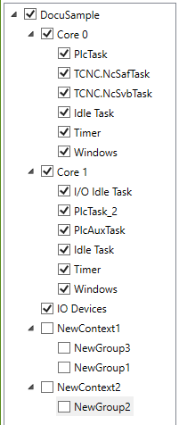 Project tree 1: