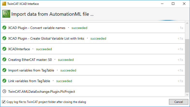 Output window 1: